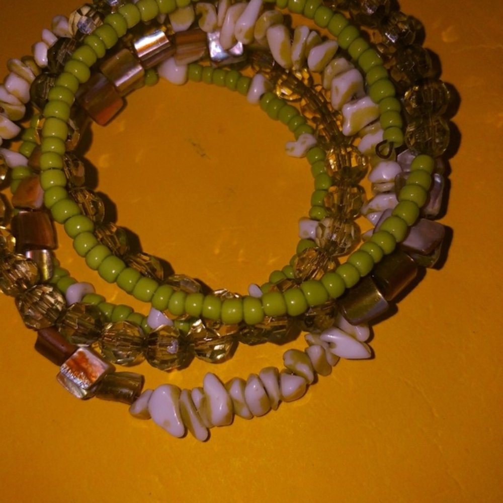 Boho wrap bracelet - Picture 2 of 3
